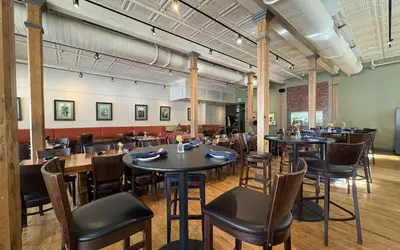 Lebanese dishes and flatbreads at Sitti restaurant in downtown Raleigh